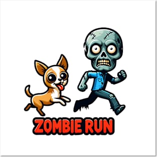 Zombie Run Posters and Art